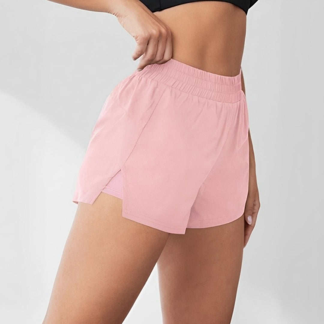 Short Feminino Fitness de Corrida Esportivo Sharp, Short esportivo, Short de academia, Short de treinar, Short levanta bumbum, Short de alta elasticidade, Short confortável, Short colado, Short em cintura alta, Short de corrida, short com forro, short forrado, short feminino com aquecedor, short para baixar o pace, short de correr