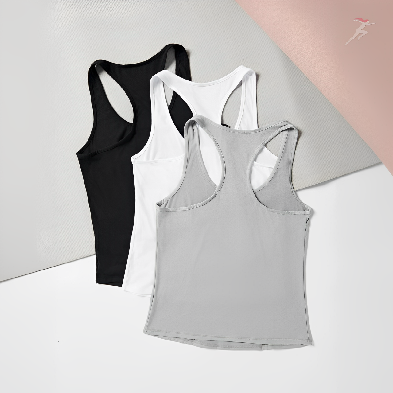 Bella Body, Kit 3 Regatas Femininas Fit Arrival, regata estilo nadador feminina, kit de regatas feminina, kite de oupas esportivas, conjunto de regatas, kit de regatas em promoção, regata fitness, regata esportiva, regata confort, regata de treino, camiseta regata feminina para academia, regata de tecido confortável, regata com costas nuas, bellabody, bellabody.com.br