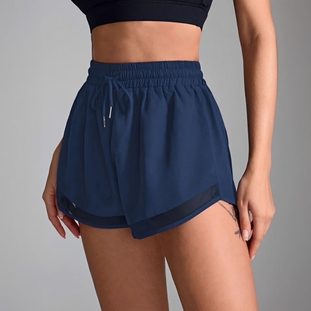 Short Esportivo Feminino Run Fit, Short esportivo, Short de academia, Short de treinar, Short levanta bumbum, Short de alta elasticidade, Short confortável, Short colado, Short em cintura alta, Short de corrida, short com forro, short forrado, short feminino com aquecedor, short para baixar o pace, short de correr