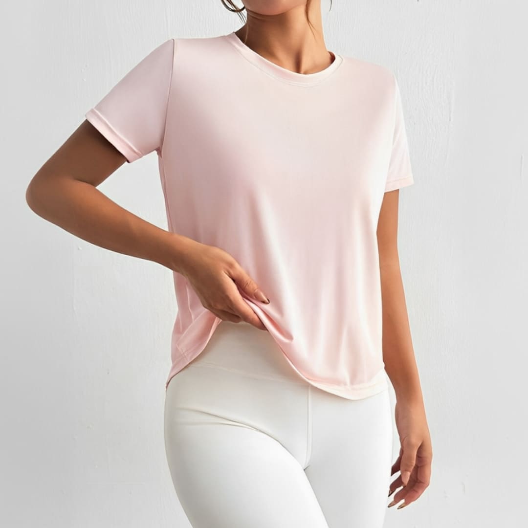Camiseta Feminina Dry Fit Esportiva Lizzio Pro, camiseta dry fit, camiseta esportiva, camiseta de corrida, camiseta de treinar, camiseta, camiseta confortável, camiseta de treino