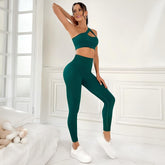 Conjunto Esportivo One Shoulder-Style Bulge