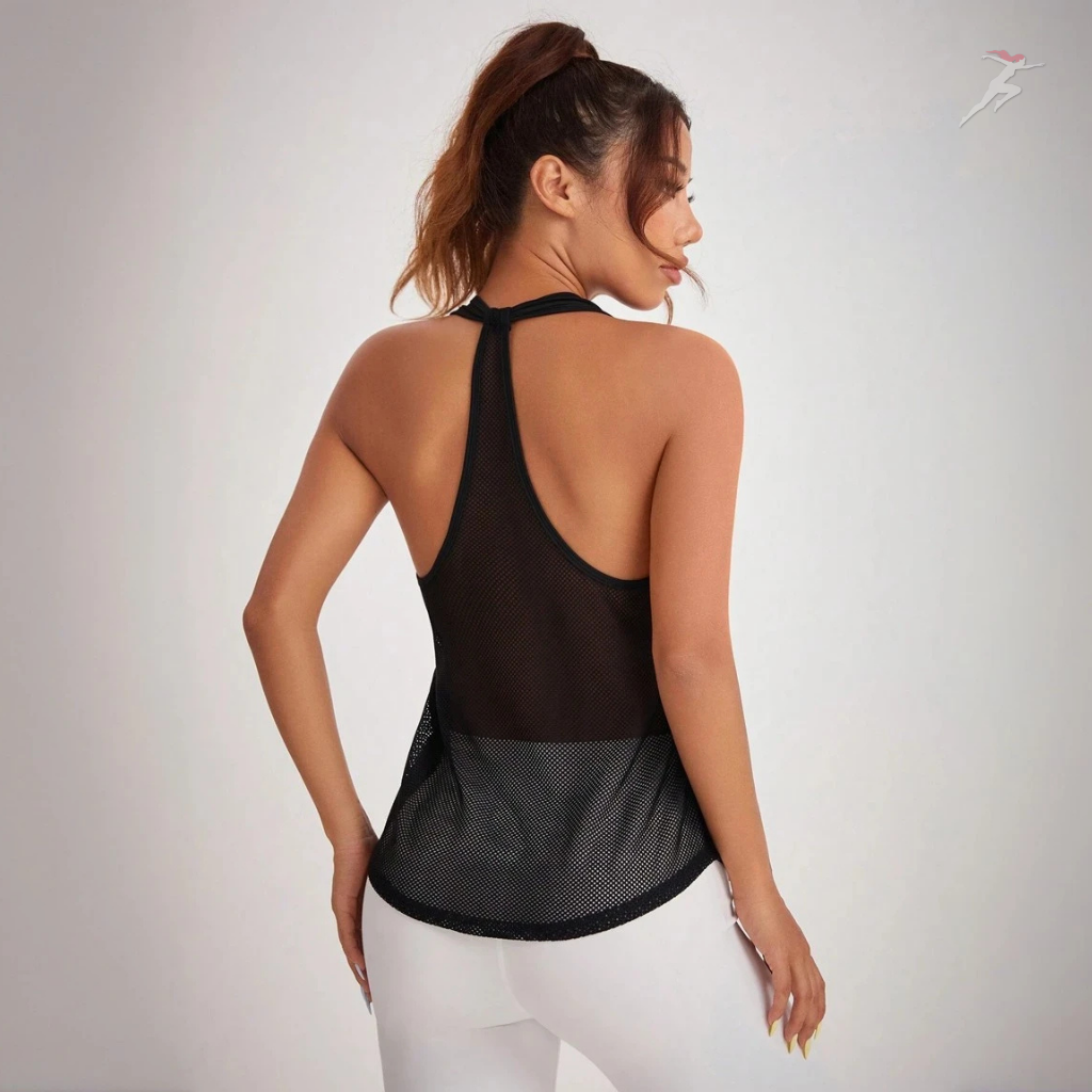 Regata Cavada Feminina Falls Sport, regata fitness, BellaBody, Bella Body, regata esportiva, regata confort, regata de treino, camiseta regata feminina para academia, regata de tecido confortável, regata costas nuas, regata em promoção. bellabody.com.br