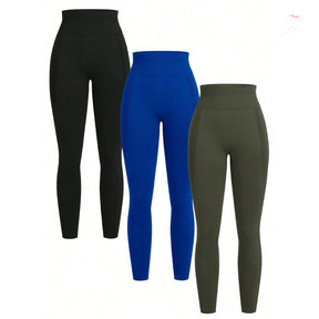 Bella Body, Kit 3 Calças Leggings Femininas Atlantic, kit de calças, conjunto de roupas, roupas de academia em promoção, kit de roupas fitness, kit de calças de academia, Calça legging esportiva, calça de academia, calça de treinar, calça levanta bumbum, calça de alta elasticidade, calça confortável, calça legging colada, calça legging em alta, calça legging, bellabody, bellabody.com.br