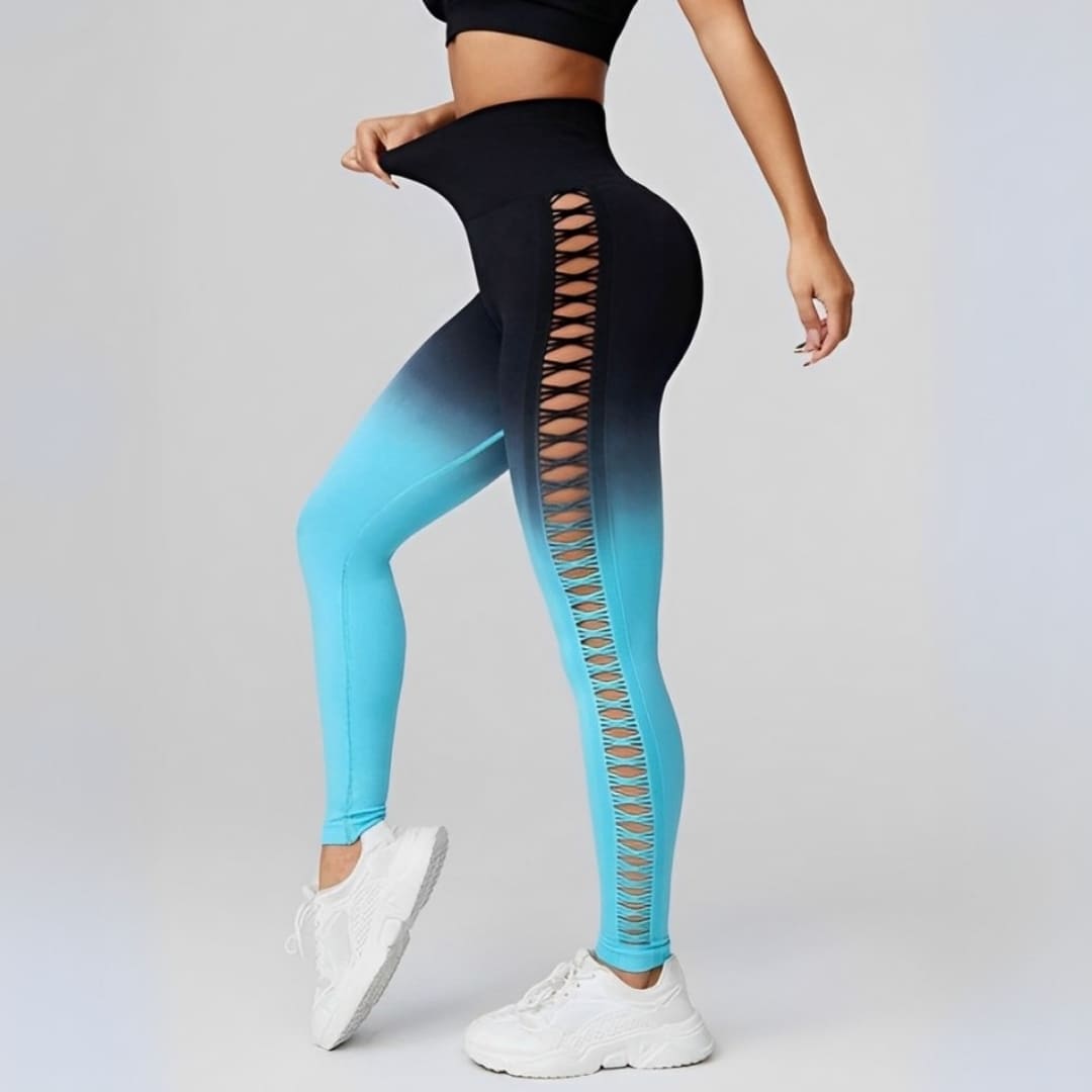 Calça Legging Respirável Cintura Alta Cold