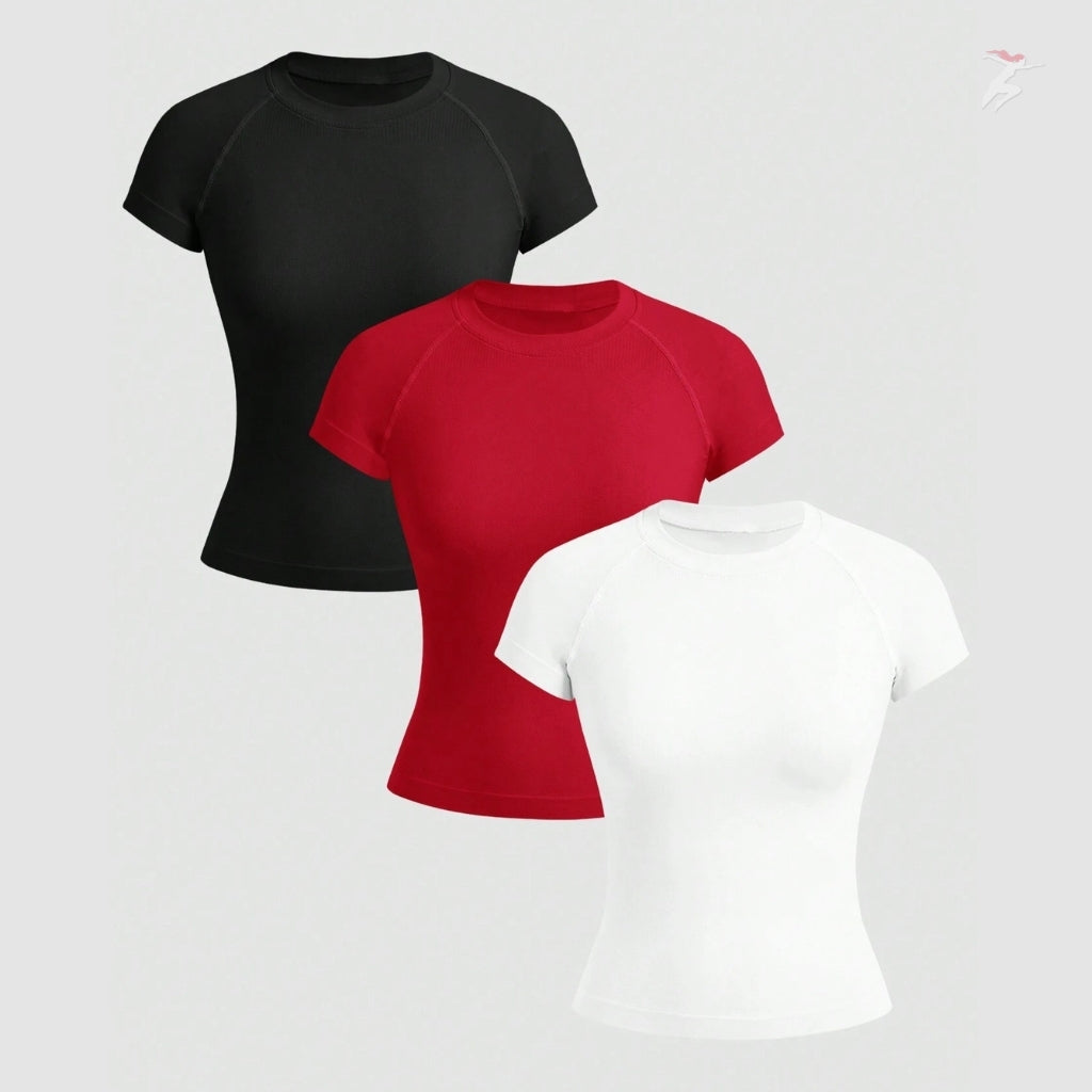 Bella Body,Kit 5 Camisetas Minimalistas Femininas Quantum, camiseta dry fit, camiseta esportiva, camiseta de corrida, camiseta de treino, camiseta, camiseta confortável, camiseta de treino, kit de camisetas feminina, kite de roupas esportivas, conjunto de camisetas, kit de camisetas em promoção, bellabody, bellabody.com.brBella Body,Kit 2 Camisetas Minimalistas Femininas Motion, camiseta dry fit, camiseta esportiva, camiseta de corrida, camiseta de treinar, camiseta, camiseta confortável, camiseta de treino