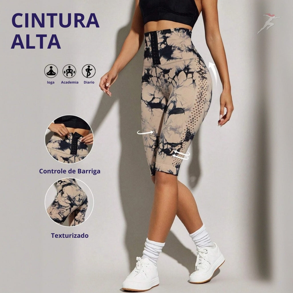 Bella Body, Bermuda Feminina Esportiva de Compressão Swan, bermuda de academia, short o joelho, short de malhar, bermuda de exercicio, shortinho de academia, bellabody, bela body, bellabody.com.br