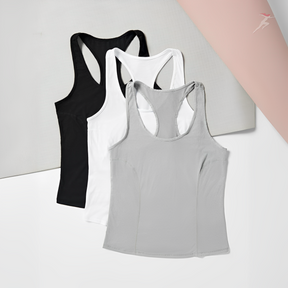 Bella Body, Kit 3 Regatas Femininas Fit Arrival, regata estilo nadador feminina, kit de regatas feminina, kite de oupas esportivas, conjunto de regatas, kit de regatas em promoção, regata fitness, regata esportiva, regata confort, regata de treino, camiseta regata feminina para academia, regata de tecido confortável, regata com costas nuas, bellabody, bellabody.com.br