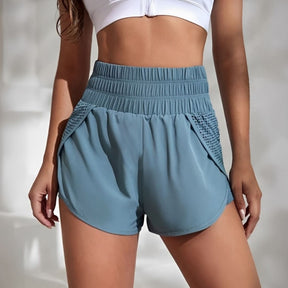 Short Feminino Vazado Sport Running, Short esportivo, Short de academia, Short de treinar, Short levanta bumbum, Short de alta elasticidade, Short confortável, Short colado, Short em cintura alta, Short de corrida, short com forro, short forrado, short feminino com aquecedor, short para baixar o pace, short de correr