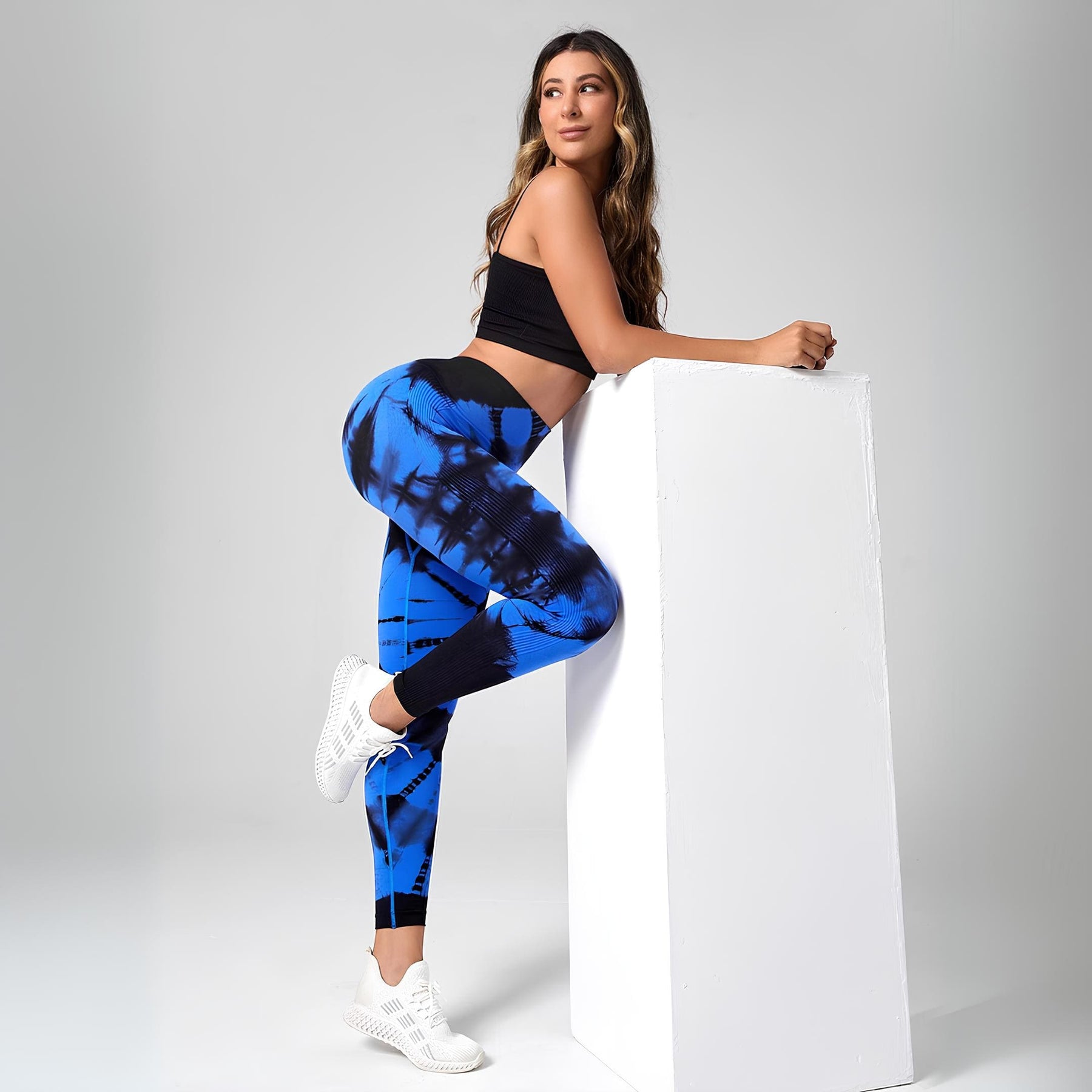 Calça Legging Sem Costura Esportiva Sunflower