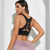 Top Feminino Fitness Peace Love, top feminino, top de academia, top de treinar, top para corrida, top sem costura, top confortável, top de alta elasticidade, top para mulheres