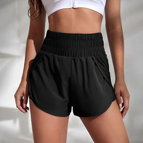 Short Feminino Vazado Sport Running, Short esportivo, Short de academia, Short de treinar, Short levanta bumbum, Short de alta elasticidade, Short confortável, Short colado, Short em cintura alta, Short de corrida, short com forro, short forrado, short feminino com aquecedor, short para baixar o pace, short de correr