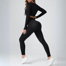 Conjunto Feminino Fitness Com Controle De Barriga Workout